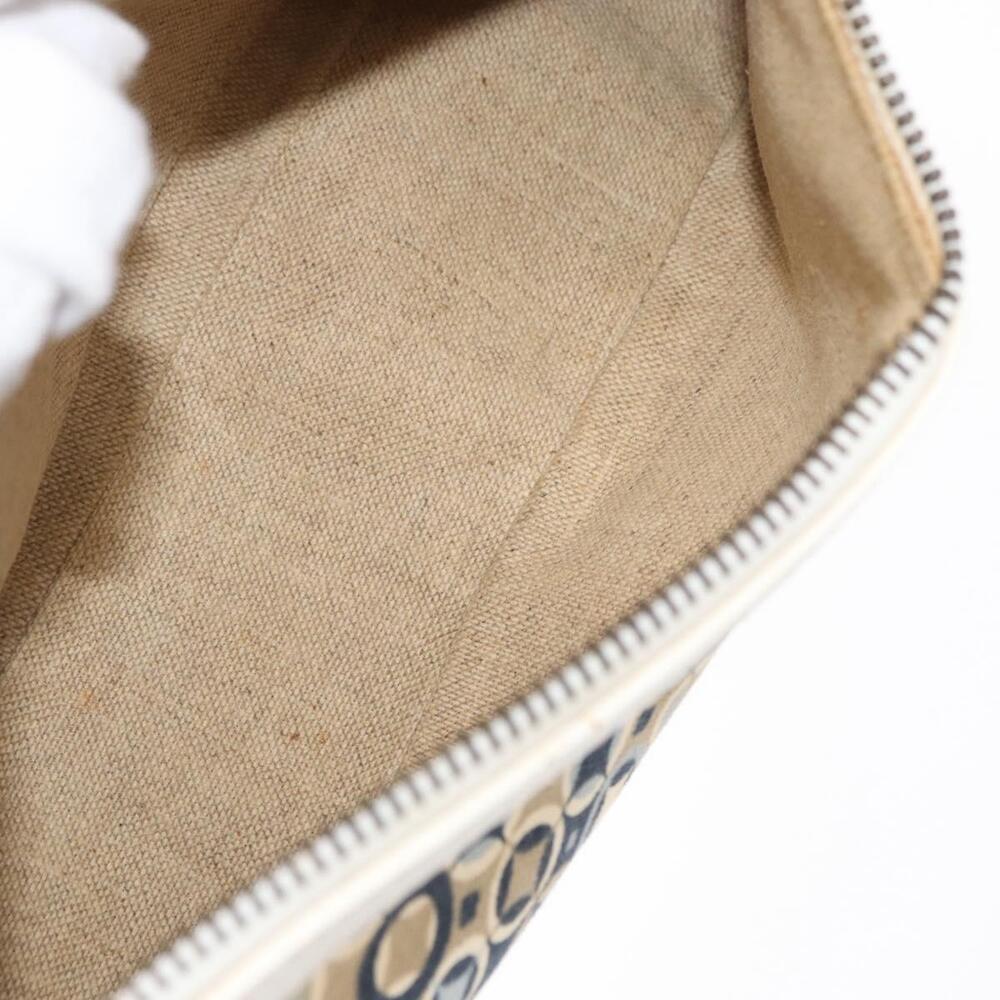 CELINE Accessory Pouch Canvas Navy Auth 154611 - Picture 10 of 16